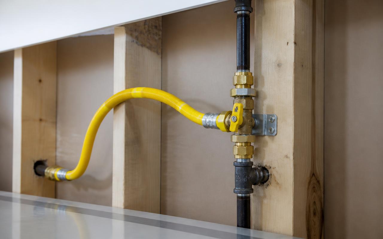 Gas installatie